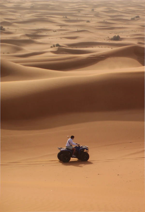 Evening Desert Safari with ATV Quad Bike Dubai