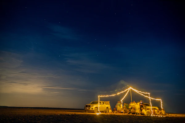 Overnight Desert Camping Dubai under the stars
